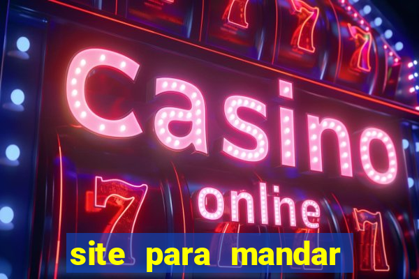 site para mandar cartas para presos